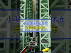 حداکثر وزن 3500 کیلوگرم سیستم قفسه سازی خودکار پالت AS-RS با ستون دوگانه